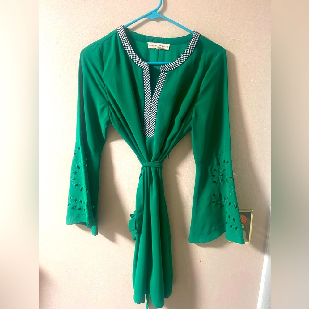 Green Altard State Dress